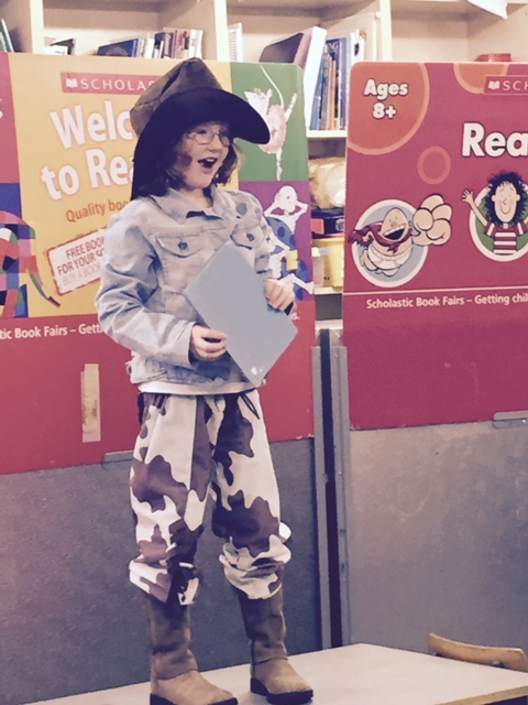 Dressing up for World book Day 2015.